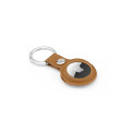LEEVI - Santhome® PU Keychain with Santhome Tag pocket - Tan
