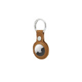 LEEVI - Santhome® PU Keychain with Santhome Tag pocket - Tan