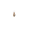 LEEVI - Santhome® PU Keychain with Santhome Tag pocket - Tan