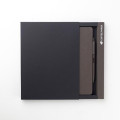ABULA - eco-neutral® A5 Hard Cover Notebook & Pen Set - Coffee Paper