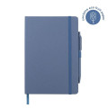 ABULA - eco-neutral® A5 Hard Cover Notebook & Pen Set - Lavender Paper