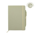 ABULA - eco-neutral® A5 Hard Cover Notebook & Pen Set - Kiwi Paper