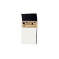 ARSLEV - A4 Ruled Desk Notepad with Pen, Ruler and U-clips