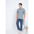 Santhome COMO - Premium Texture Knit Polo Shirt