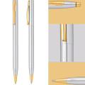 Cross Classic Century® Medalist® Chrome with 23KT Gold Plated Appointments Ballpoint Pen