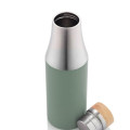 R-BREDA - CHANGE Collection Recycled Insulated Water Bottle - Green