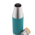 R-BREDA - CHANGE Collection Recycled Insulated Water Bottle - Aqua Green