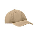 TOP 6 panel baseball cap 265 gr/m²