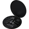 OSLO Mag - @memorii Recycled 15W Magnetic Wireless Charger Multicable Set - Black