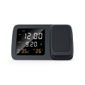 RISE - Giftology Digital Alarm Clock & Wireless Charger - Black