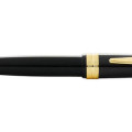 Cross Bailey Light™ Polished Black Resin and Gold Tone Ballpoint Pen (Blue Ink)