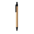 ITEA COLOUR Push button ball pen in bamboo