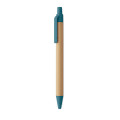 ITEA COLOUR Push button ball pen in bamboo
