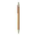 ITEA COLOUR Push button ball pen in bamboo