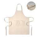 GAMMA COLOUR Organic cotton apron 240 gr/m²