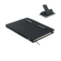 RINBOOK A5 notebook with phone holder