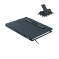 RINBOOK A5 notebook with phone holder
