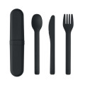 BITEFUL Cutlery set and case in PLA