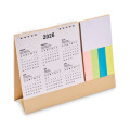 CALENDOO Desk calendar with memo pad