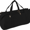 PUEBLA - GRS-certified Recycled Cotton Duffel / Gym Bag - Black