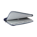 SALCEA - Santhome® 15" Laptop Sleeve - Navy Blue/Tan