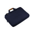 SLOTEN - Santhome® 15" Laptop Bag - Navy Blue/Tan