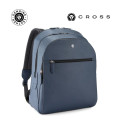 Cross Luxury Leather Backpack - Navy Blue