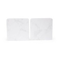 CARRARA - Giftology Set of 2 Marble Coasters