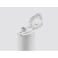 AERO SIP - Hans Larsen Recycled Stainless Steel Bottle with Dual Sip Lid - White