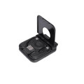 TURIN - @memorii Foldable 2-in-1 Wireless Charger and Multicable Set - Black