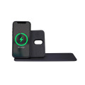 AVRON - Giftology 3-in-1 Magnetic Wireless Charger Desk Tray - Black