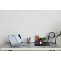 AVRON - Giftology 3-in-1 Magnetic Wireless Charger Desk Tray - Black