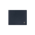 CROSS Soft Grain Leather Two-Tone 8CC Bifold Wallet - Blue/Mocha