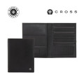 CROSS Soft Grain Leather 9CC Passport Travel Wallet - Black