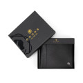 CROSS Pebble Leather 6CC Classic Fold Wallet with 6CC Cardholder - Black