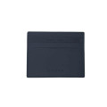 CROSS Pebble Leather 6CC Classic Fold Wallet with 6CC Cardholder - Navy Blue