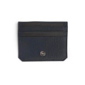 CROSS Pebble Leather 6CC Cardholder - Navy Blue
