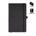 BARON - Santhome Expanded A5 Hard Cover Notebook - Black