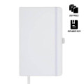 BARON - Santhome Expanded A5 Hard Cover Notebook - White