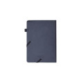 FAROE - Santhome A5 PU Hard Cover Notebook with Pen Loop - Black