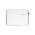 FAROE - Santhome A5 PU Hard Cover Notebook with Pen Loop - Navy Blue
