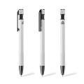PILA - Recycled Aluminium Ballpoint Pen - White