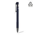 PILA - Recycled Aluminium Ballpoint Pen - Navy Blue
