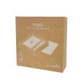 VIGO -eco-neutral 2-in-1 Wooden Games Box