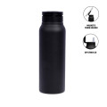 FERRO - Giftology Double Walled Vacuum Bottle with Mag Holder - Black