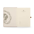 Cross Click™ Chrome Ballpoint Pen & A5 Hardcover Notebook Gift Set - Mocha