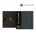 Cross Calais™ Ballpoint Pen & A5 Hardcover Notebook Gift Set - Navy Blue
