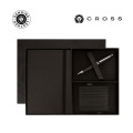 Cross Calais™ Ballpoint Pen with Notebook and Cardholder Gift Set - Black
