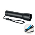 LUMEZO Aluminium rechargeable torch