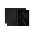 Cross Hardcover Notebook & 3pc Gift Box - Black